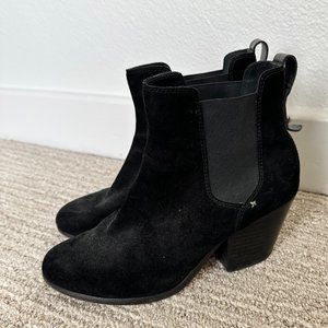 Rag & Bone Black Suede Booties US Size 9